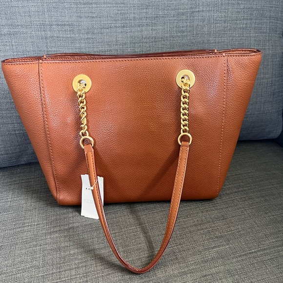 NWT COACH CHAIN TOTE HANDBAG  PURSE 57107 - Picture 8 of 11